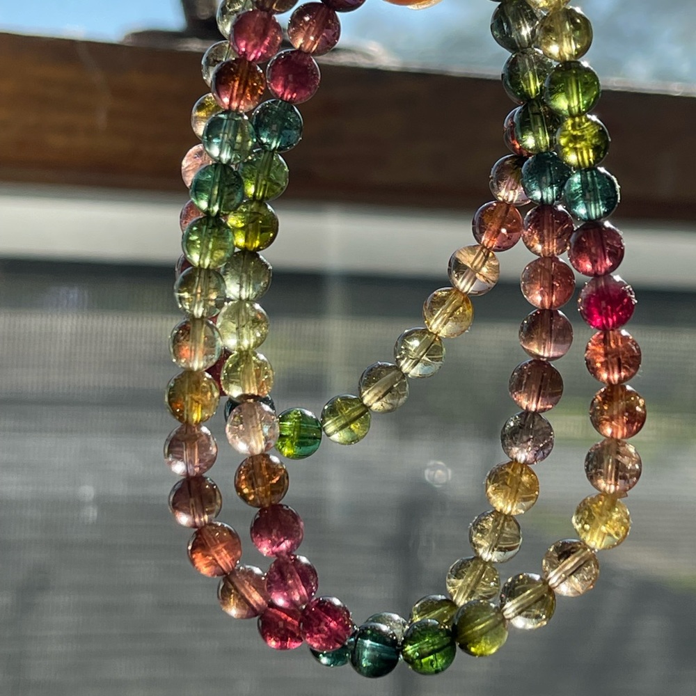 Tourmaline Necklace 🌈